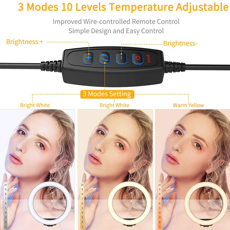LED Ring Light Photography Adj - đánh giá và giá Webcam Ring Light