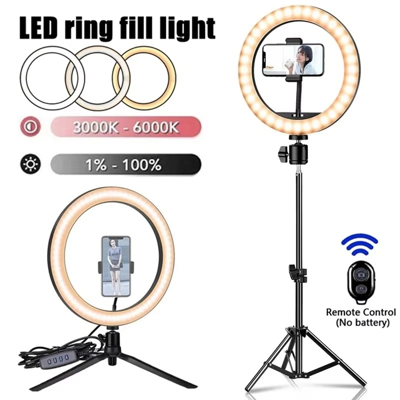 LED Selfie Ring Lighting Photo - đánh giá và giá Webcam Ring Light