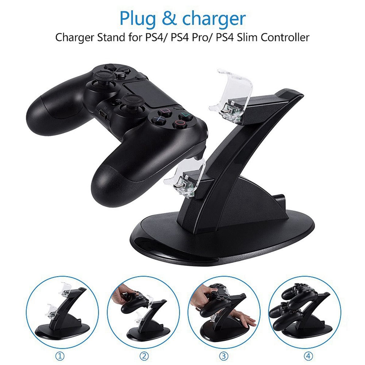 RECOMMENDATION  Fast Dual Char - đánh giá và giá Controller Charging Stand